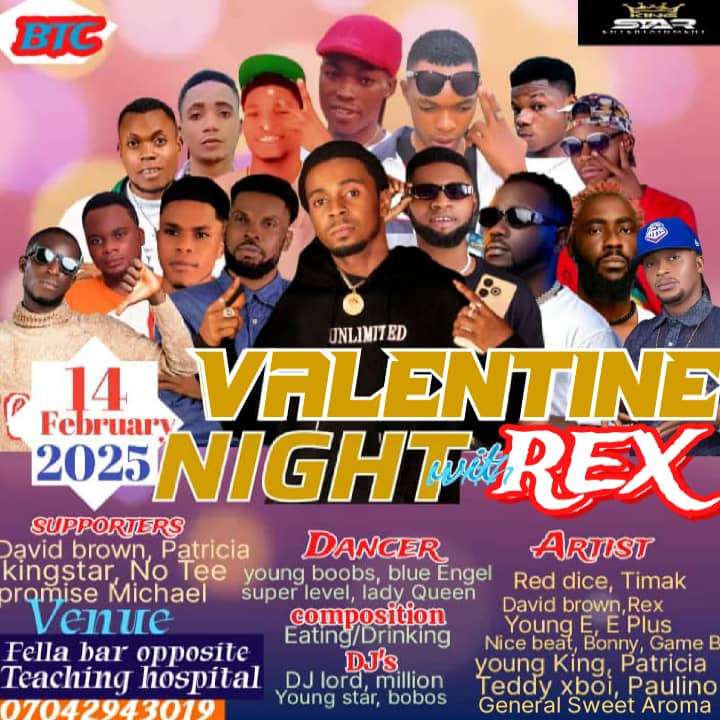 Valentine Night Show with Rex aka the BTC UNLIMITED INVESTOR